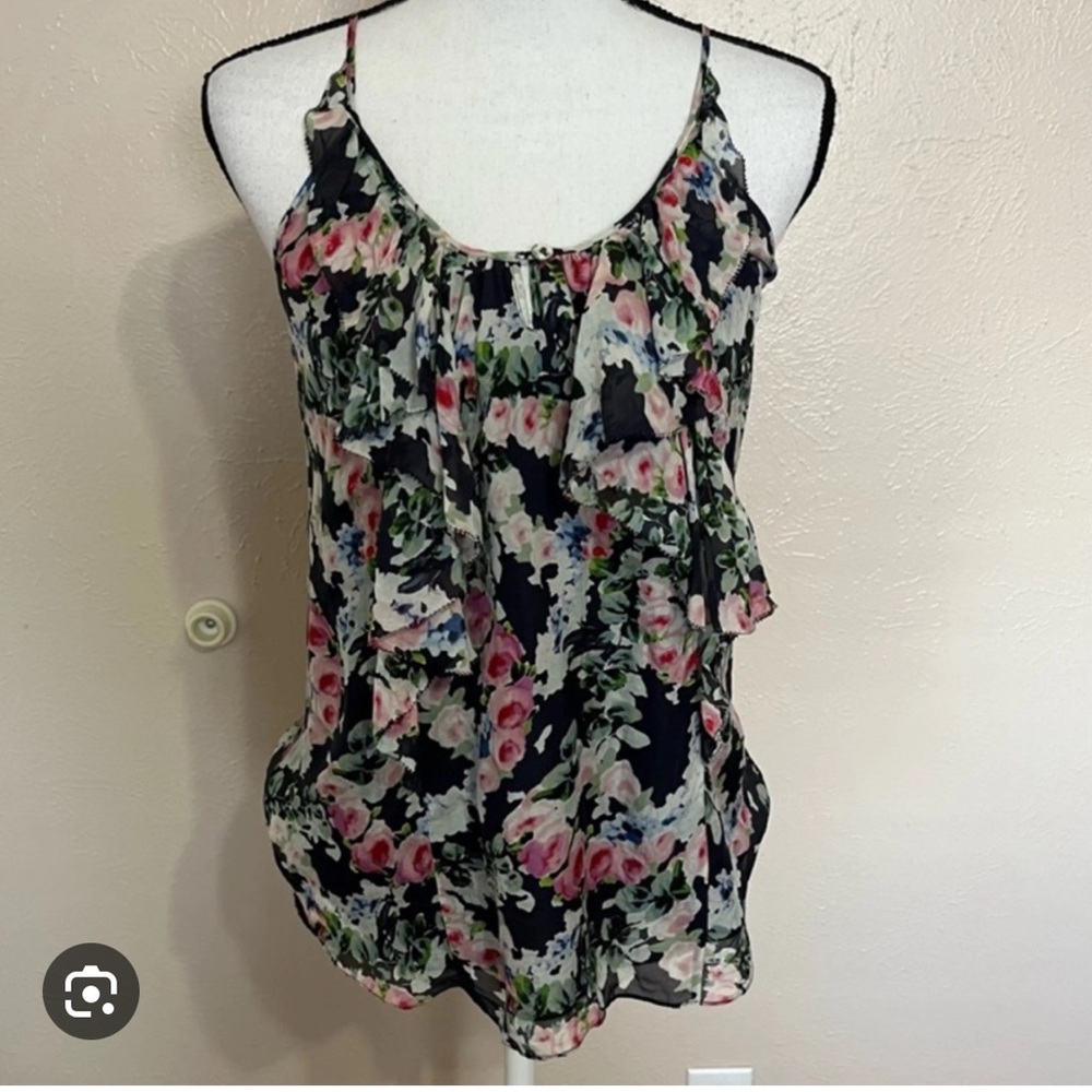 Rebecca Taylor Floral Tank